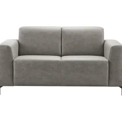 2 zitsbank Aveiro grijs basic comfort