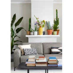 2,5 zitsbank Aveiro grijs premium comfort