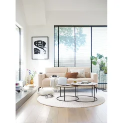 3 zitsbank Heria beige basic comfort