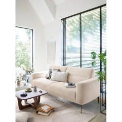 2,5 zitsbank Heria beige premium comfort