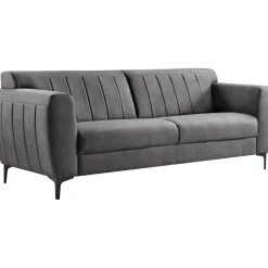 3 zitsbank Ridgway antraciet basic comfort