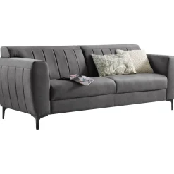 3 zitsbank Ridgway antraciet basic comfort