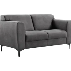 2 zitsbank Ridgway antraciet basic comfort