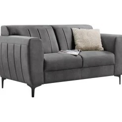 2 zitsbank Ridgway antraciet basic comfort