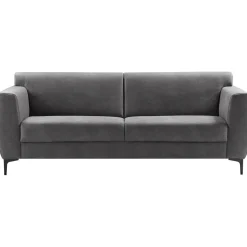 3 zitsbank Ridgway donkergrijs basic comfort