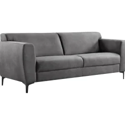 3 zitsbank Ridgway donkergrijs basic comfort