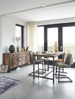 Barkruk Pareda groen