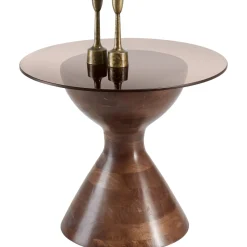 Bijzettafel Aboni mangohout 57 cm rond