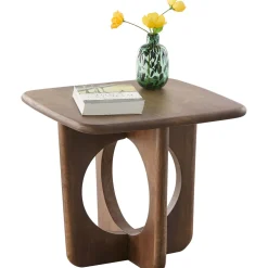 Bijzettafel Aseri mangohout 50 cm vierkant