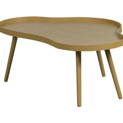 Bijzettafel Aviro 100 cm bruin organisch