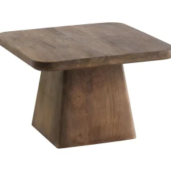 Bijzettafel Baru mangohout 60 cm vierkant