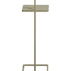 Bijzettafel Drenia beige 22 cm vierkant