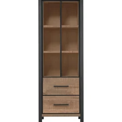 Boekenkast Mantera donkerbruin 200x70x48 cm