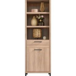 Boekenkast Selinia 199x65x41 cm