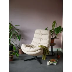 Draaifauteuil Baray beige