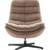Draaifauteuil Baray taupe