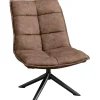 Draaifauteuil Calpe taupe