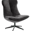 Draaifauteuil Inala antraciet