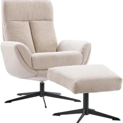 Draaifauteuil Langley beige