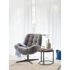 Draaifauteuil Morley antraciet