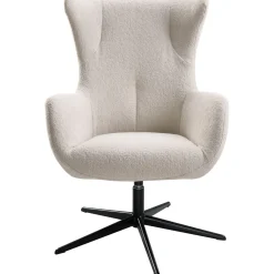 Draaifauteuil Renville beige