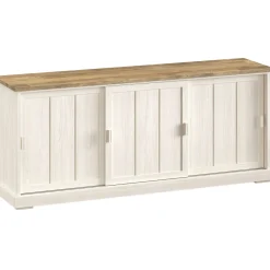 Dressoir Eldora 209 cm met 3 schuifdeuren