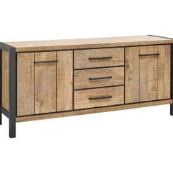 Dressoir Mantera 80x180x48 cm lichtbruin