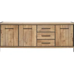 Dressoir Mantera 80x236x48 cm lichtbruin