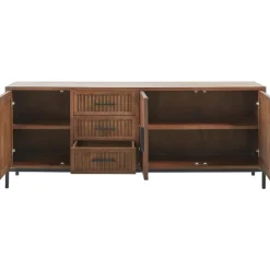 Dressoir Maverna mangohout 77x202x42 cm