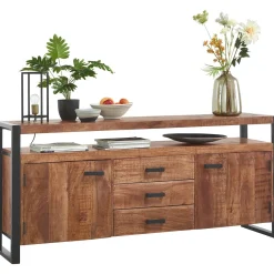 Dressoir Newhaven mangohout 80x180x43 cm
