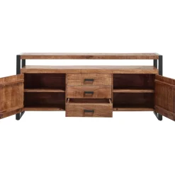 Dressoir Newhaven mangohout 80x180x43 cm