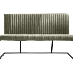 Eetkamerbank Pareda 160 cm groen