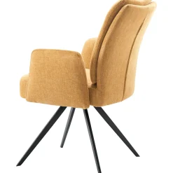 Eetkamerstoel Anmore draaibaar geel