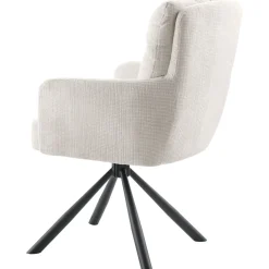 Eetkamerstoel Dixson draaibaar beige