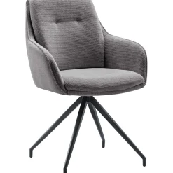 Eetkamerstoel Fendam draaibaar antraciet