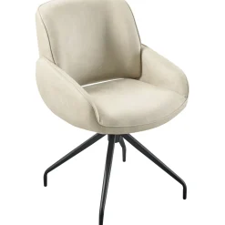 Eetkamerstoel Lusby draaibaar beige