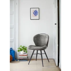 Eetkamerstoel Maleo antraciet