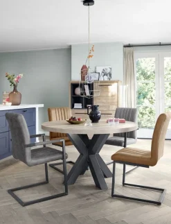 Eetkamerstoel Pareda cognac