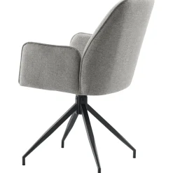 Eetkamerstoel Parson draaibaar grijs