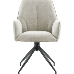 Eetkamerstoel Parson draaibaar lichtgrijs