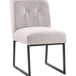 Eetkamerstoel Thurso lichtgrijs