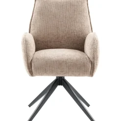 Eetkamerstoel Troi draaibaar taupe