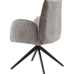 Eetkamerstoel Troi draaibaar grijs
