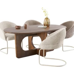 Eettafel Aseri mangohout 160x90 cm Deens ovaal