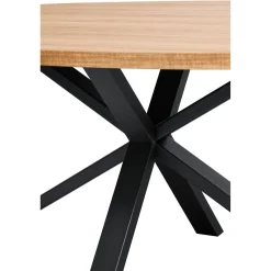 Eettafel Caltana 200x105 cm lichtbruin ovaal