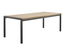 Eettafel Mantera 190x90 cm rechthoekig lichtbruin