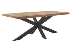 Eettafel Newhaven mangohout 200x100 cm rechthoekig