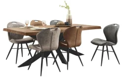 Eettafel Newhaven mangohout 240x100 cm rechthoekig