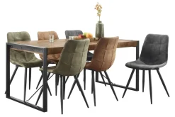 Eettafel Newhaven U-poot 220x100 cm rechthoekig