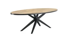 Eettafel Sandton 220x120 cm ovaal